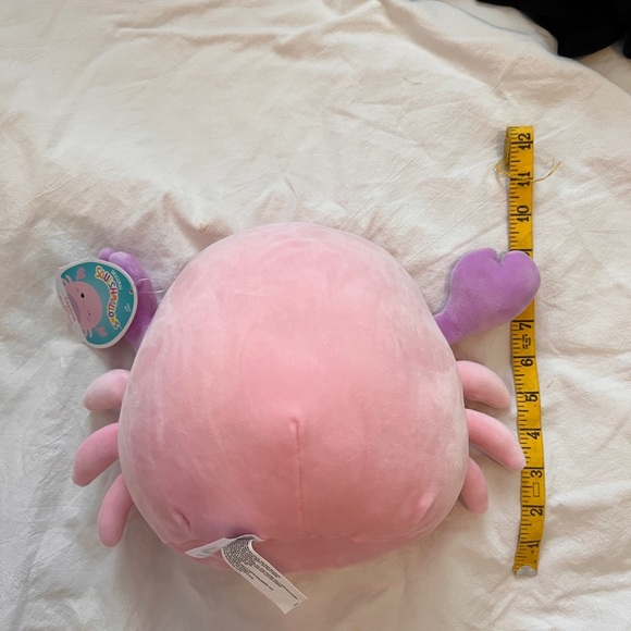 Squishmallows Cosmina the Pink Crab 8 inch - Picture 2 of 6